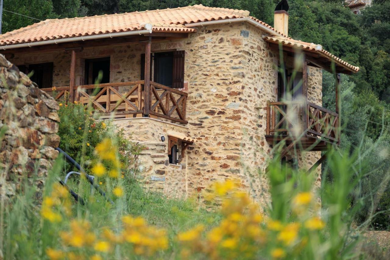 Luxury House In The Hills Pensionat Sparta Exteriör bild