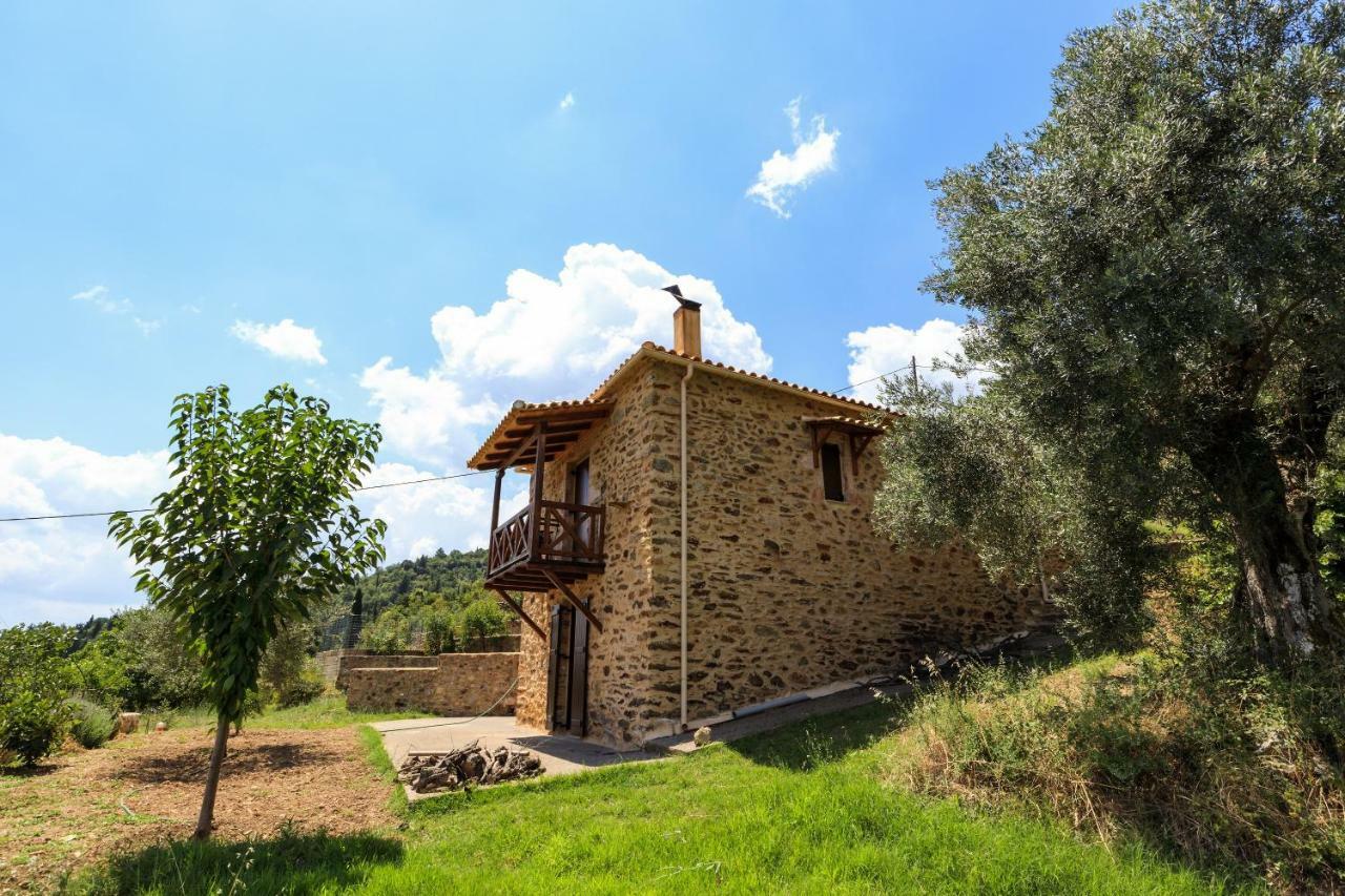 Luxury House In The Hills Pensionat Sparta Exteriör bild